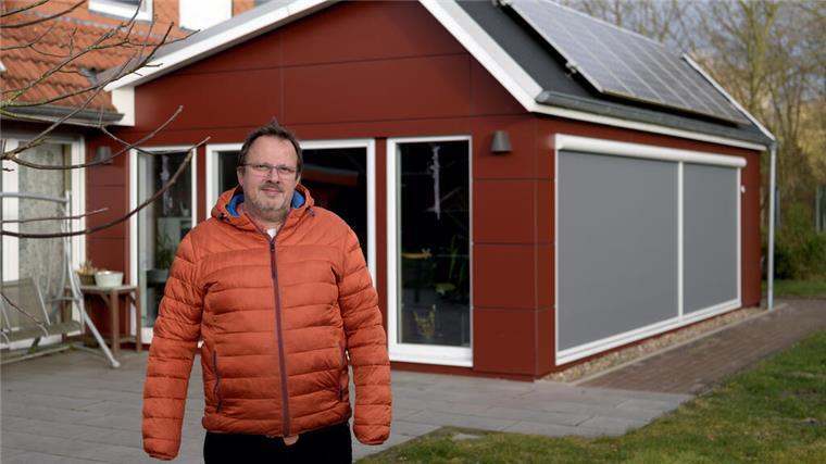 Grundsteuer-Wahnsinn: Bremerhavener soll 1000 Prozent mehr zahlen Für das Grundstück mit Küchenanbau – neben dem eigentlichen Wohnhaus – soll Thorsten Coordes deutlich mehr Grundsteuer zahlen.