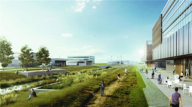 Bremerhaven: Geplantes Gewerbegebiet Lunedelta ausgezeichnet Für das Lunedelta möchte die Stadt Bremerhaven kleine und große Unternehmen gewinnen, die nachhaltig wirtschaften.
Ab 2022 könnte gebaut werden.