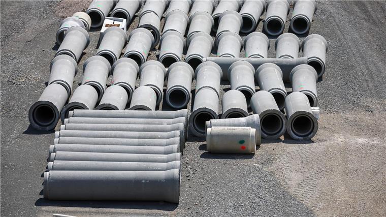 Klima-Innovationspreis geht an Beton-Unternehmen Für die Herstellung von Betonrohren wird üblicherweise Zement benötigt, bei dessen Produktion viel CO2 entsteht. (Symbolbild)
