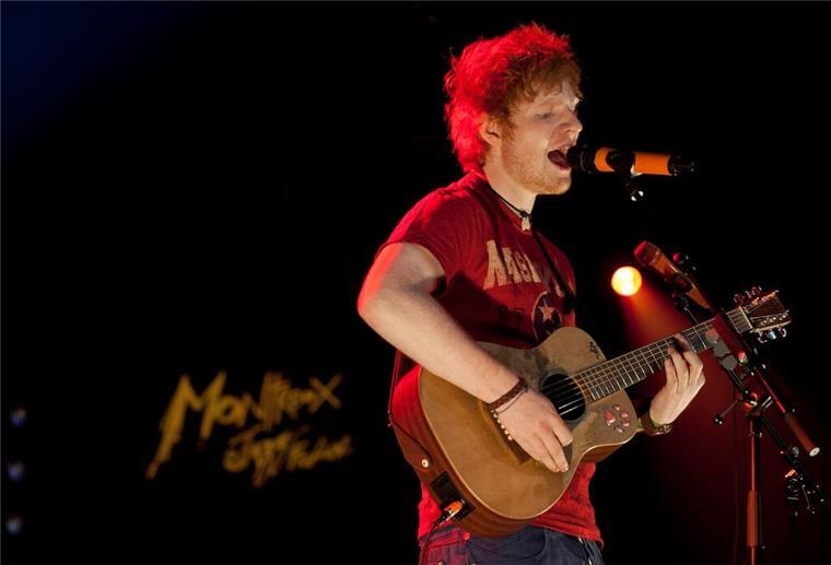 Für Ed Sheeran war der Auftritt beim Montreux Jazz Festival ein wichtiger Karriereschritt. (Archivbild)