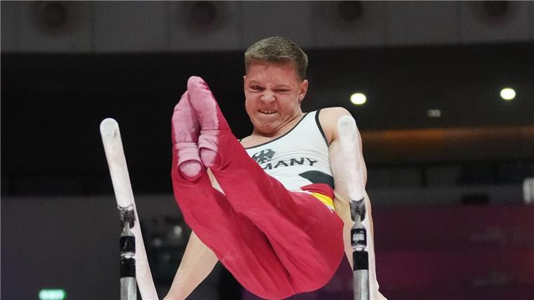 Kein Einzelfinale für deutsche Turner - Hoffen auf Mehrkampf Für Gabriel Eichhorn reichte es nicht fürs Finale.