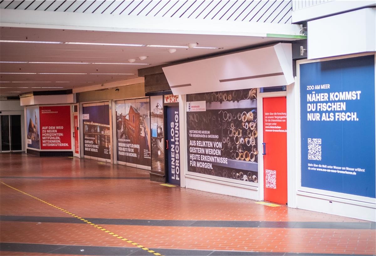 Bald wieder Leben in der ehemaligen Karstadt-Passage? Für gut ein Jahr könnte noch einmal Leben die ehemalige Karstadt-Passage einziehen.