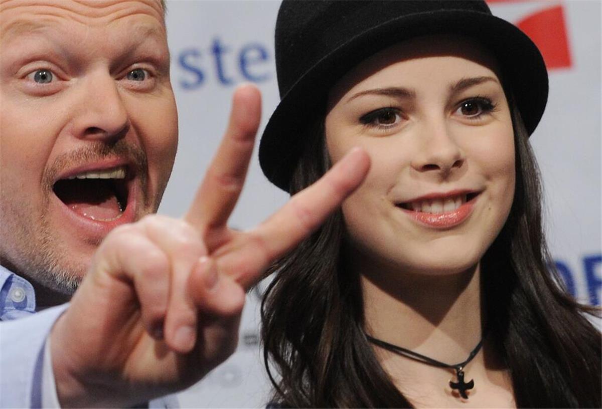 Hoffnung für Deutschland: Raab beim ESC wieder an Bord Für immer mit Raabs Namen verbunden: Der Sieg von Lena Meyer-Landrut im Jahr 2010. (Archivbild)