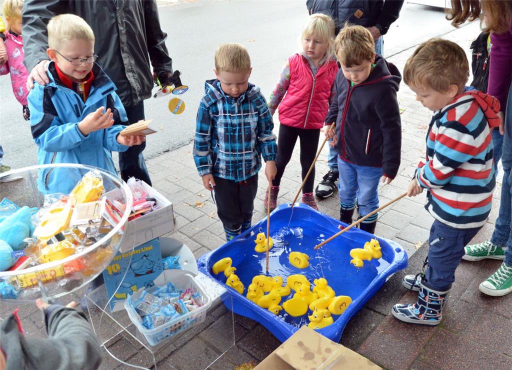 Für Kinder gab es einige Aktionen. Foto: Schmonsees