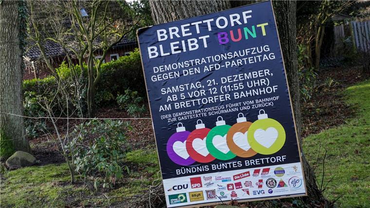 Brandes führt Niedersachsen-AfD in die Bundestagswahl Für Samstag ist eine Demonstration geplant.