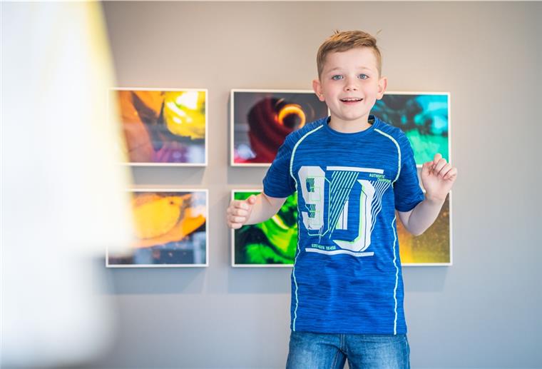 Neunjähriger Loxstedter erhält Jugendfotopreis Für seine Serie "Verrückte Welten und Ich" gewann Juri Steinbrenner den Jugendfotopreis.