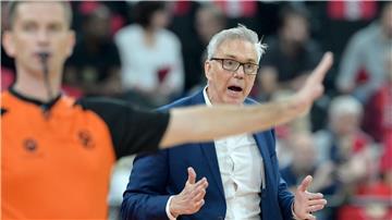 Für Trainer Gordon Herbert gab es mit den Bayern in Belgrad nichts zu holen.