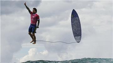 Gabriel Medina bekam fast die Höchstwertung.