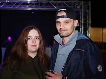 Gaby und Christian aus Bremerhaven waren auch dabei. "Rock in den Mai"...
