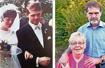 Ganze 50 Jahre liegen zwischen den beiden Aufnahmen von Annette und Peter Faße aus Geestland.
