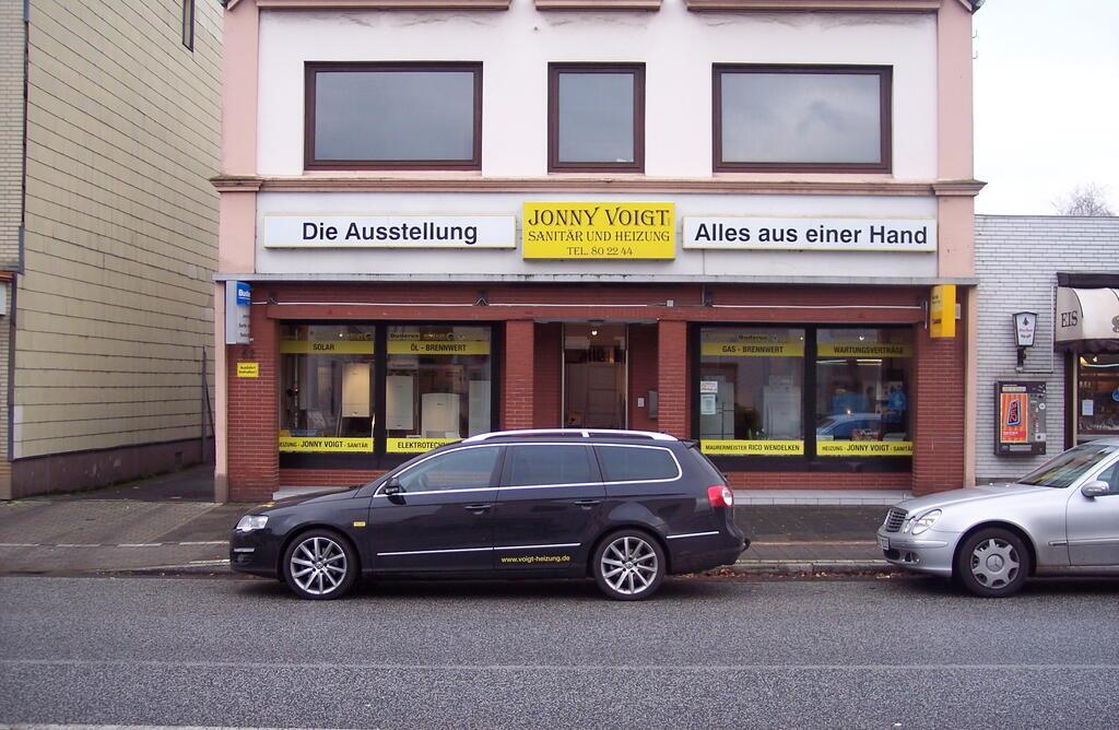 Das Gebäude von Jonny Voigt Sanitär und Heizung GmbH