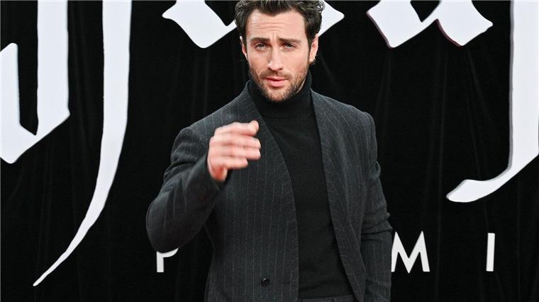 Aaron Taylor-Johnson unbeeindruckt von James-Bond-Gerüchten Gefragter Star: Aaron Taylor-Johnson ist im Dezember in „Kraven The Hunter“ und „Nosferatur“ im Kino zu sehen. (Archivfoto)