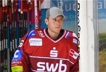 Gegen die Kölner Haie stand Torwart Maximilian Franzreb bei den Fischtown Pinguins zwischen den Torstangen.