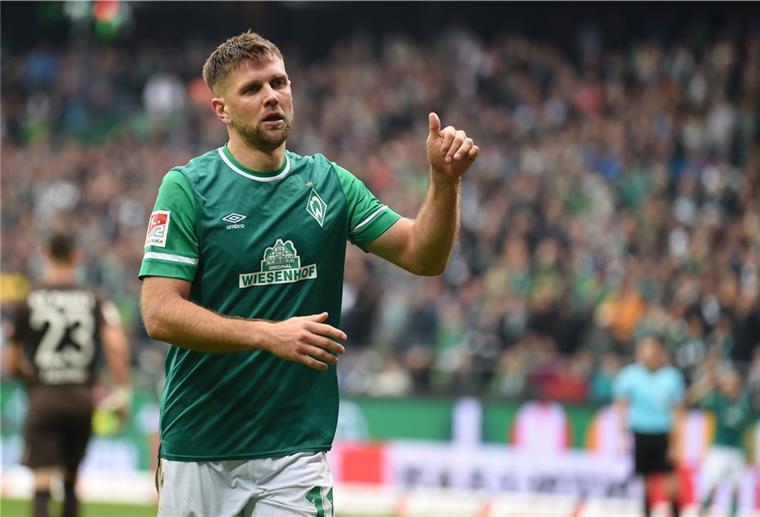 Werder-Quartett aus Isolation entlassen - Füllkrug muss warten Gegen Düsseldorf wird Niclas Füllkrug mit großer Wahrscheinlichkeit fehlen.