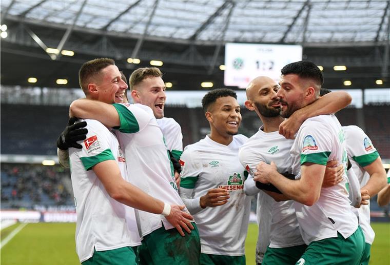 Werder tritt im Testspiel gegen Drittligist Viktoria Berlin an Gegen Viktoria soll wieder gejubelt werden.