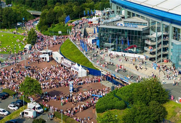 Gelsenkirchen erwartet rund um die drei Konzerte der Musikerin etwa 200.000 Fans. 
