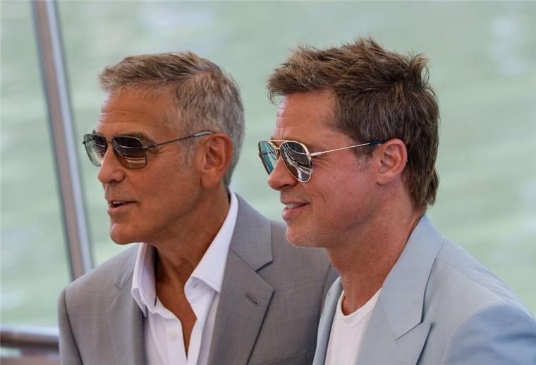 George Clooney und Brad Pitt stehen für „Wolfs“ wieder gemeinsam vor der Kamera.
