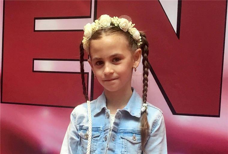 8-Jährige aus Bremerhaven beim RTL-"Supertalent" Georgia Balke beim Casting zum "Supertalent".
