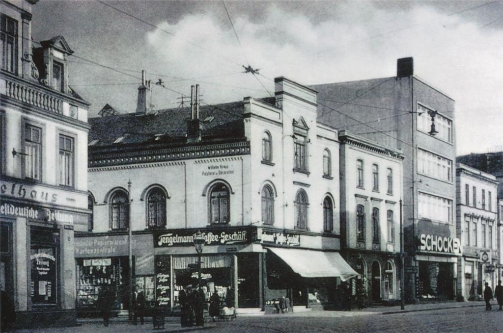 Georgstraße Ecke Grashoffstraße (früher Buchtstraße) vor dem Zweiten Weltkrieg. ...