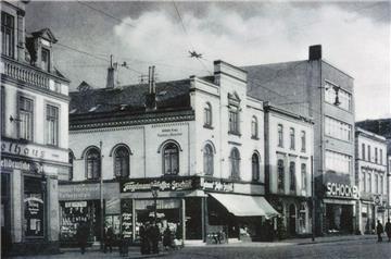 Georgstraße Ecke Grashoffstraße (früher Buchtstraße) vor dem Zweiten Weltkrieg. ...