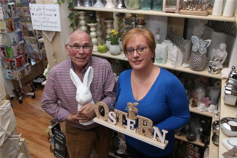Rodenkirchen stellt erste Frühlingsmesse auf die Beine Gerfried Hülsmann (links) und Manuela Manzke organisieren die Verkaufs- und Ideenmesse „Frühlingserwachen“ in der Markthalle.