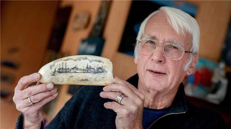 Gert Rosenbohm ist Experte für Scrimshaws. 