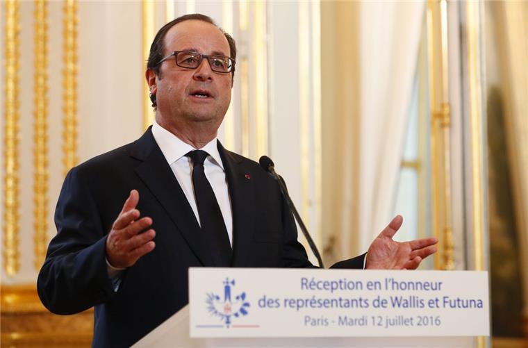Gestriegelt wie eh und je: der französische Staatspräsident François Hollande. 