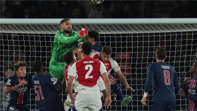 Gegen Freunde im Finale Gianluigi Donnarumma steht mit Paris im Finale der Champions League.