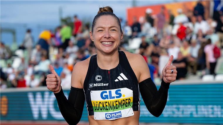 Lückenkemper bleibt schnellste deutsche Sprinterin Gina Lückenkemper war über die 100 Meter nicht zu schlagen.