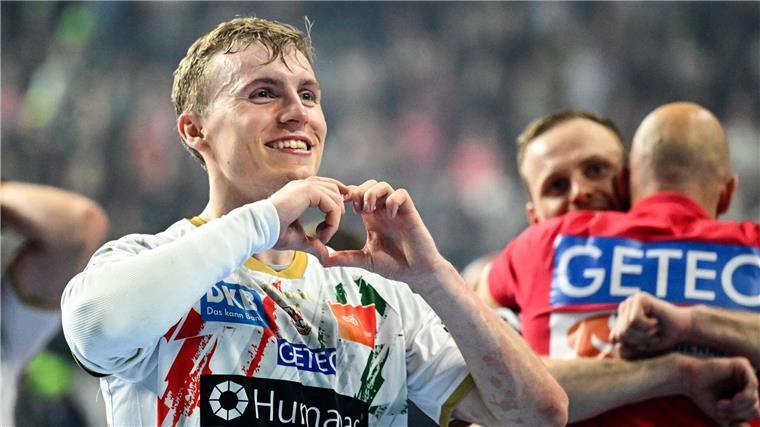 Erst Party, dann Urlaub: Magdeburg feiert Happy End Gisli Kristjansson war bester Werfer im Endspiel.