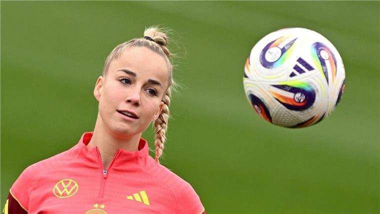 Giulia Gwinn ist Kapitänin der Nationalmannschaft.