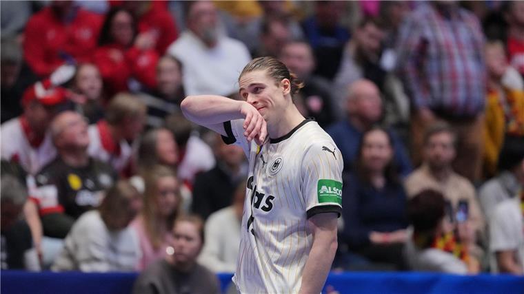 Frust pur: Handballer nach WM-Aus im Stimmungstief Glaubt trotz des Ausscheidens im WM-Viertelfinale an eine erfolgreiche Zukunft für die deutschen Handballer: Spielmacher Juri Knorr.