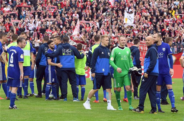 Gleiches Stadion, andere Kulissen: Im Kreispokal gegen den OSC erwarten die Leher TS rund 8000 Zuschauer weniger im Nordseestadion.
