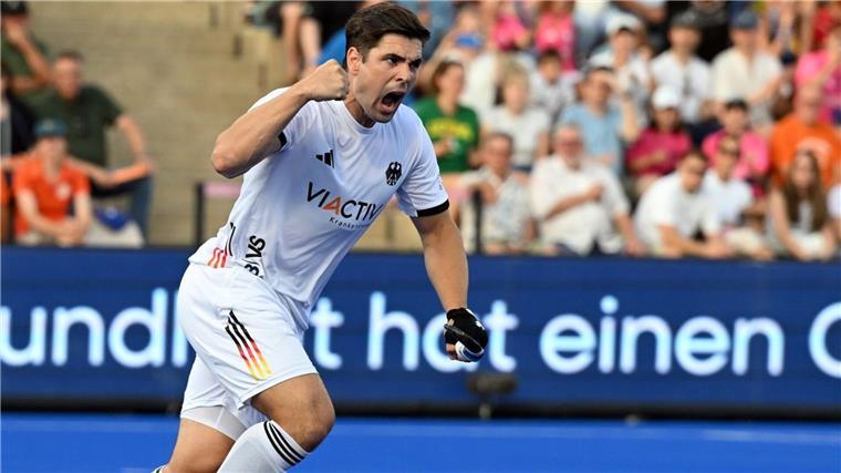 Gonzalo Peillat ist bester Torschütze der deutschen Mannschaft.