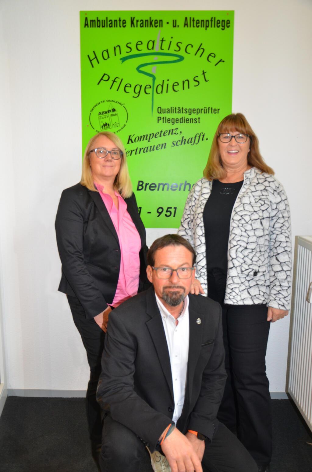 Grazyna Koralewski (li) Sabine Täubler und Michael Brandt 