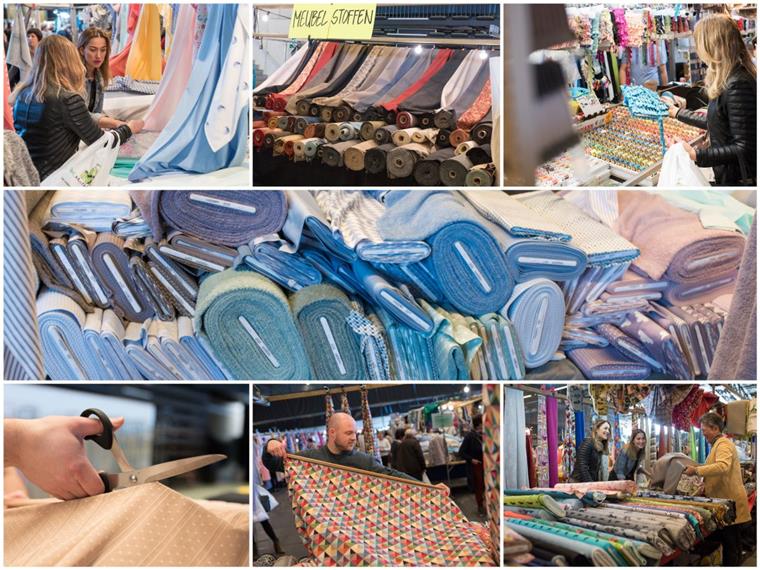 Bunte Muster, riesige Auswahl: Es ist wieder Stoffmarkt in Bremerhaven Grosser Stoffmarkt in Bremerhaven
