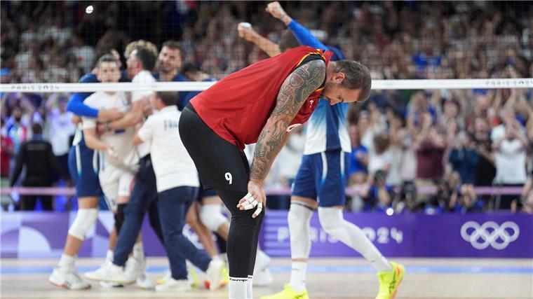„Traurigkeit, Leere“: Volleyballer verlieren Olympia-Krimi Grozer hatte Deutschland zu Olympia geführt.