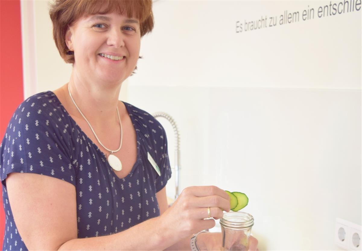Gurke, Minze, Beeren – Diana Haack zeigt, wie gesunde Getränke aussehen können.
