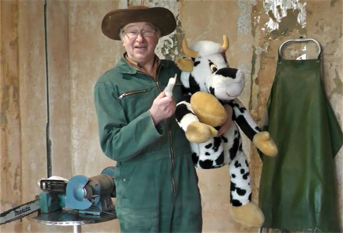 Gustav Harbers stellte sich als Prof. Dr. Rabiatus vor.