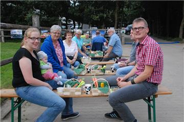Gute Stimmung auf dem Bauernhof-Viehling  auf Reiterhof Kahrs in Wehden. Foto: F...