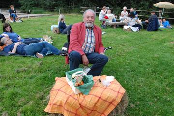 Gute Stimmung auf dem Bauernhof-Viehling  auf Reiterhof Kahrs in Wehden. Foto: F...