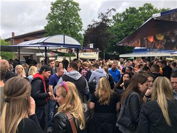 Gute Stimmung in Steinau.