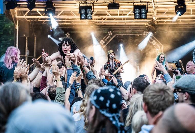 Gute Stimmung ist garantiert beim Fonsstock-Festival am Nordenhamer Strand.