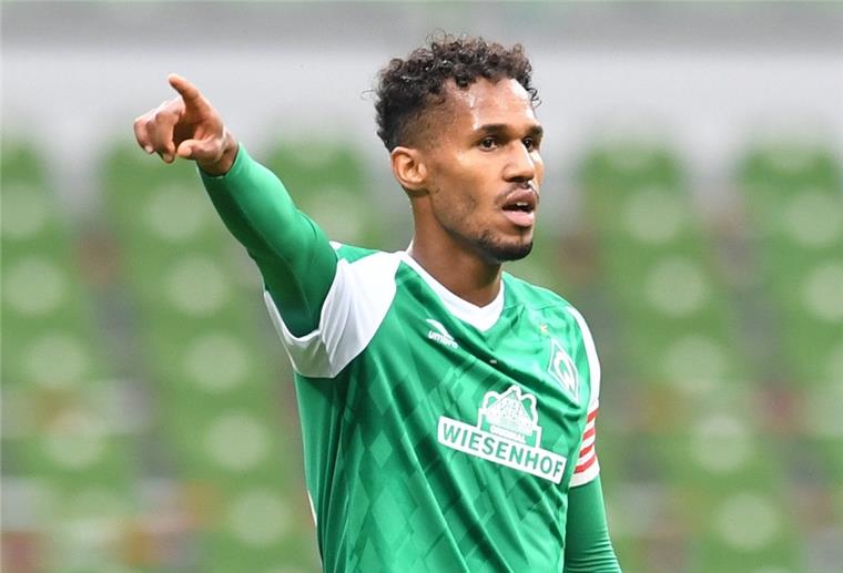 Der Kampf um ein weiteres Jahr mit Theodor Gebre Selassie Werders Theodor Gebre Selassie gestikuliert während des Spiels.