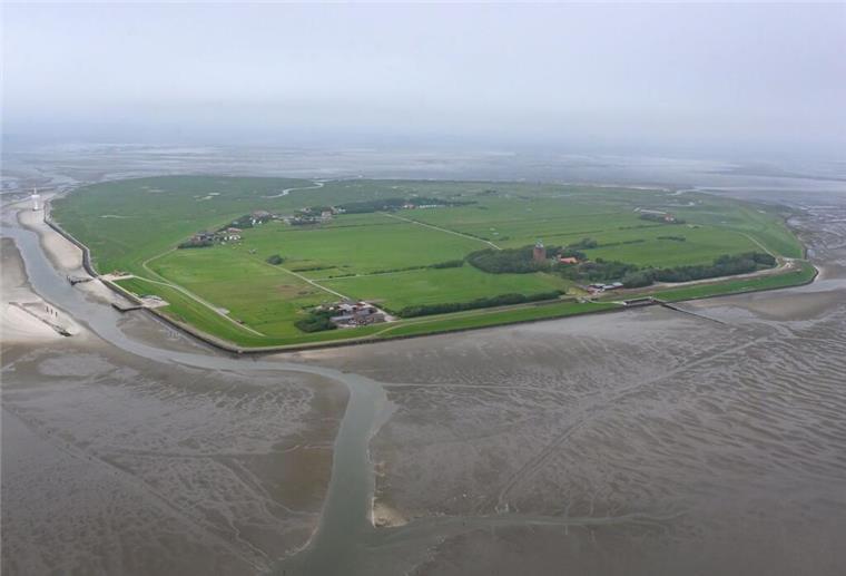 Millionen-Investition! So soll diese Mini-Nordsee-Insel zum Urlauberparadies werden Die Insel Neuwerk liegt im Watt in der Nordsee nahe der Elbmündung.