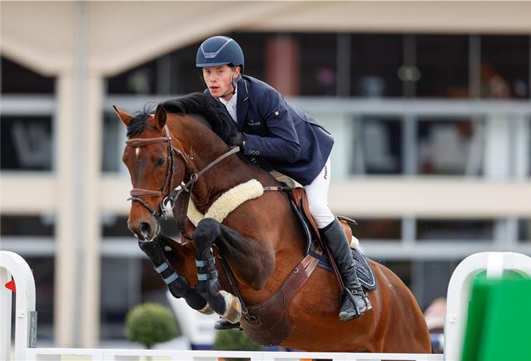 Top-Starter bei den Elmloher Reitertagen Hannes Ahlmann gehört zu den aufstrebenen deutschen Talenten im Springparcours und wir auch in Elmlohe am Start sein.