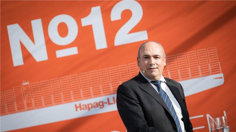 Warum Megafrachter jetzt öfter den JadeWeserPort anlaufen Hapag-Lloyd-Chef Rolf Habben Jansen sieht einen guten Start der sogenannten „Gemini Cooperation“ am JadeWeserPort.