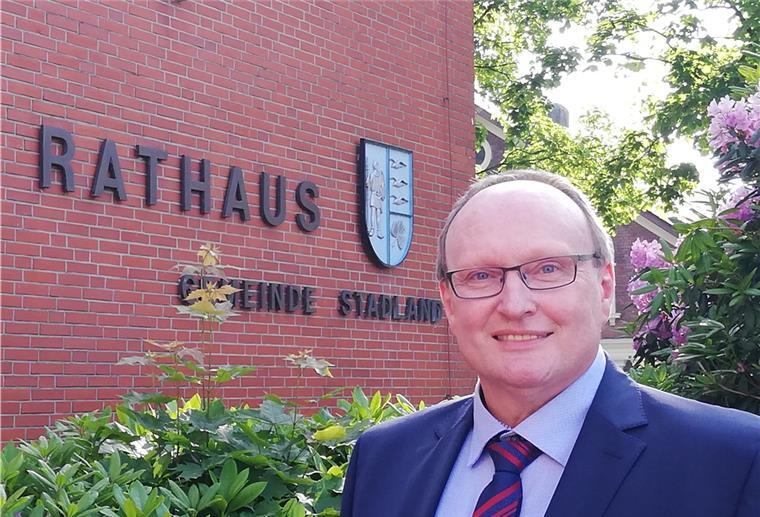 Stadland: Zweiter Kandidat für Bürgermeisterposten Harald Stindt kandidiert für das Amt des Stadlander Bürgermeisters.