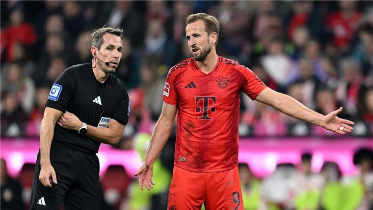 Harry Kane vergab vor der Pause zwei Kopfballchancen.
