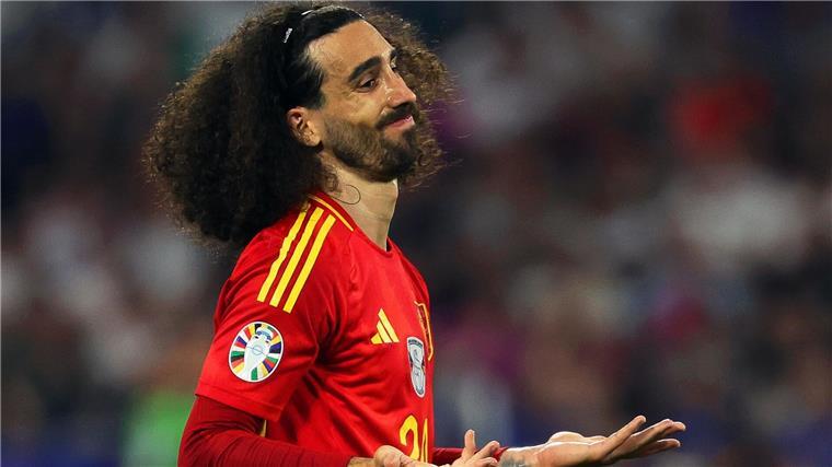 Cucurella: Hohn und Spott - und ein feines Füßchen Hat am Sonntag die Chance mit der spanischen Auswahl den EM-Titel zu erringen: Marc Cucurella.